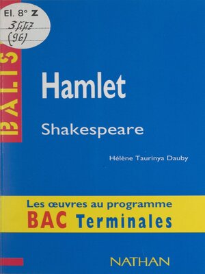 cover image of Hamlet
